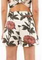 Topmark Bermuda Con Estampado De Flores Para Mujer de topmark