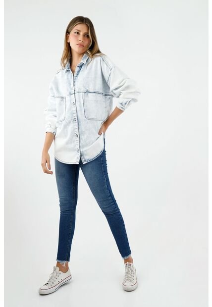 Topmark Chaqueta Azul Para Mujer