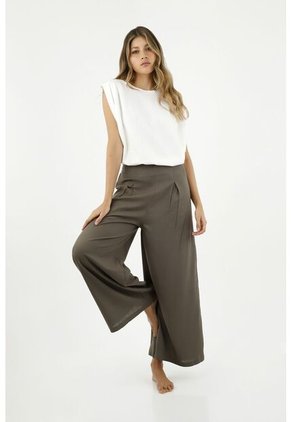 Pantalón Verde Para Mujer