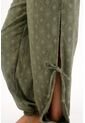 Topmark Pantalón Jogger Bordado Verde Para Mujer de topmark