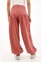 Pantalón Jogger De Silueta Amplia Rosado Para Mujer de topmark