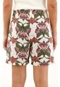 Topmark Bermuda Tiro Alto Estampada Para Mujer de topmark
