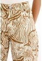 Topmark Pantalón Mom Estampado De Flores Para Mujer de topmark