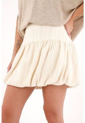 Topmark Falda Tipo Globo Crudo Para Mujer