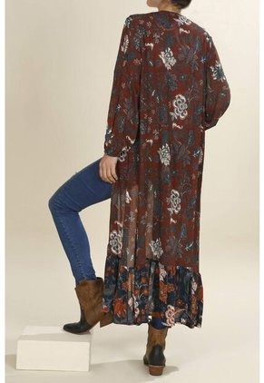 Kimono TopMark, Estampado De Flores
