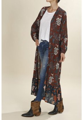 Kimono TopMark, Estampado De Flores