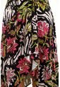 Falda Midi Estampada Para Mujer de topmark