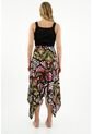 Falda Midi Estampada Para Mujer de topmark