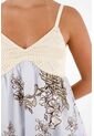 Topmark Vestido Floral Abombachado Para Mujer de topmark