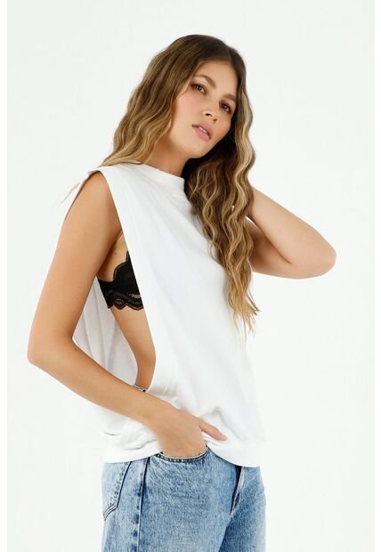 camisa manga sisa mujer