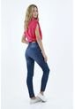 Jean Tiro Alto Azul Para Mujer de topmark