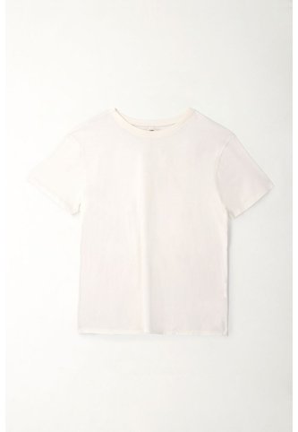 Topmark Camiseta Básica Con Aberturas En Espalda Crudo Para Mujer topmark