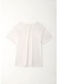 Topmark Camiseta Básica Con Aberturas En Espalda Crudo Para Mujer de topmark