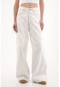 Topmark Jean Wide Leg Tiro Alto Crudo Para Mujer de topmark