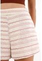 Topmark Short Con Diseño A Rayas En Tejido De Punto Para Mujer de topmark