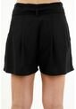 Short Estilo Paper Bag Negro Para Mujer de topmark