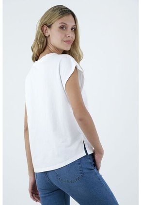 Camiseta Blanca Para Mujer