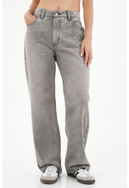 Topmark Jean Negro Con Desgastes Y Rotos Para Mujer