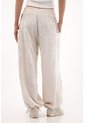 Topmark Pantalón Jogger Con Bordado A Tono Crudo Para Mujer de topmark
