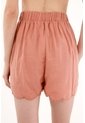Topmark Bermuda Con Bordado En Ruedo Naranja Para Mujer de topmark