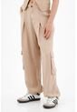 Topmark Pantalón Recto Café Para Mujer de topmark