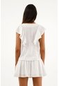 Topmark Camisa Crudo Con Bolero Y Bordado Para Mujer de topmark