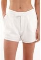 Topmark Short Tiro Alto De Tela Con Textura Crudo Para Mujer de topmark