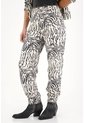 Topmark Jean Mom En Dril Estampado Para Mujer de topmark