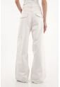 Topmark Jean Wide Leg Tiro Alto Crudo Para Mujer de topmark