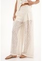 Topmark Pantalón Oversize Tejido Crudo Para Mujer de topmark