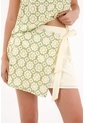 Topmark Falda En Tela Bordada Con Diseño De Flores Para Mujer de topmark