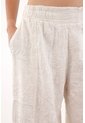 Topmark Pantalón Jogger Con Bordado A Tono Crudo Para Mujer de topmark