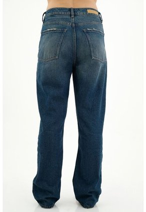 Topmark Jean Azul Lavado Oscuro Para Mujer