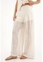 Topmark Pantalón Oversize Tejido Crudo Para Mujer de topmark