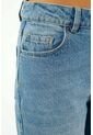 Jean Mom Fit Azul Para Mujer de topmark