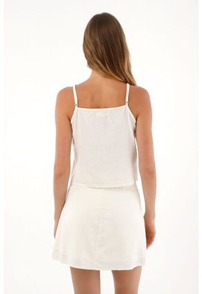 Topmark Camisa De Tiras Estampada Para Mujer
