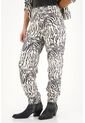 Topmark Jean Mom En Dril Estampado Para Mujer de topmark