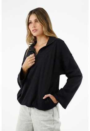 Buzo Negro Para Mujer