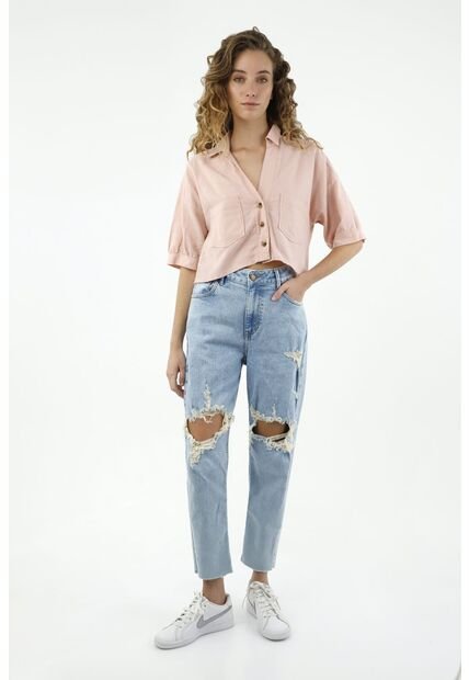 Camisa Rosada Para Mujer