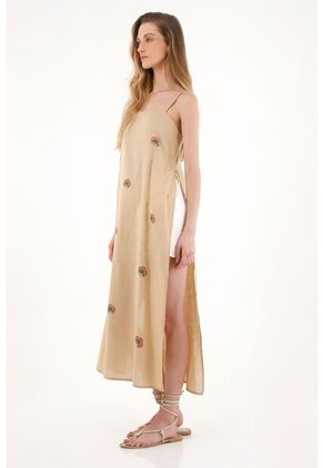 Cover Up Con Estampado De Flores Para Mujer