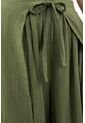 Pantalón Verde Ancho Para Mujer de topmark