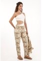 Topmark Pantalón Mom Estampado De Flores Para Mujer de topmark