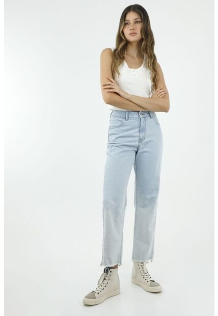 Jean Azul Claro Para Mujer