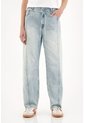 Topmark Jean Recto Tiro Alto Azul Claro Para Mujer de topmark