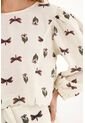 Topmark Camisa Crop Con Estampado De Mariposas Para Mujer de topmark