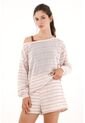 Topmark Buzo Cuello Bandeja A Rayas Para Mujer de topmark