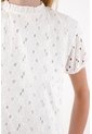 Topmark Vestido Con Ojalillo Crudo Para Mujer de topmark