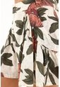 Topmark Bermuda Con Estampado De Flores Para Mujer de topmark
