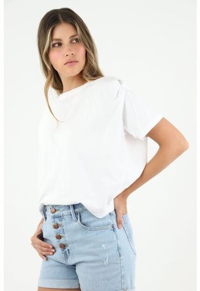 Camiseta Blanca Para Mujer