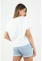 Camiseta Blanca Para Mujer de topmark